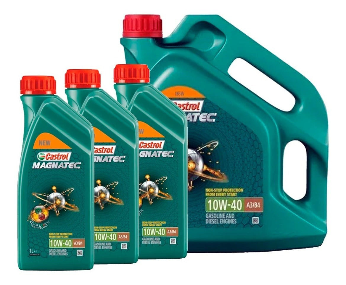 Aceite Para Motor Castrol Sintético Magnatec 10w-40 X 7l