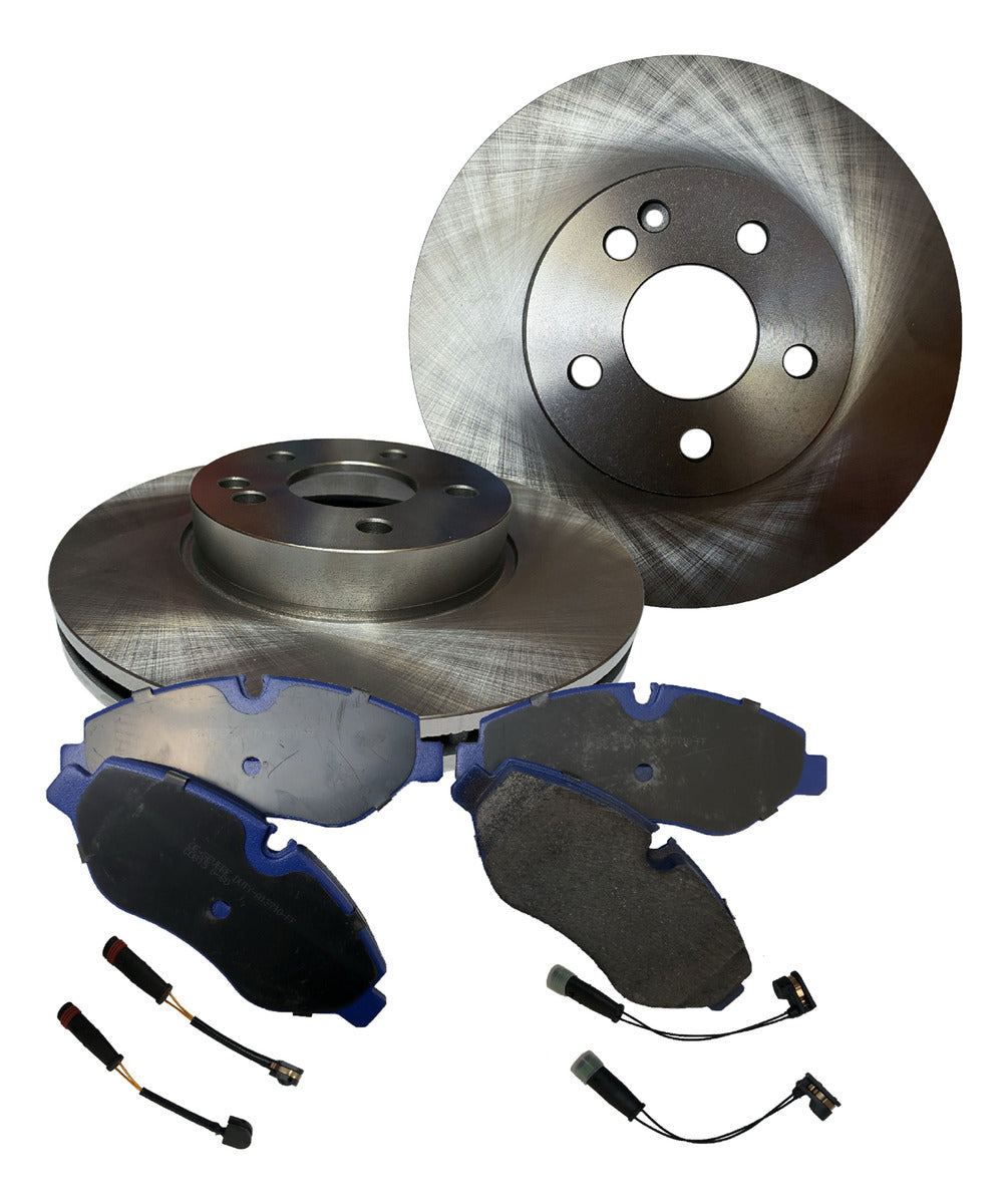 Discos + Pastillas De Freno Delanteros M Benz Vito 110 / 113
