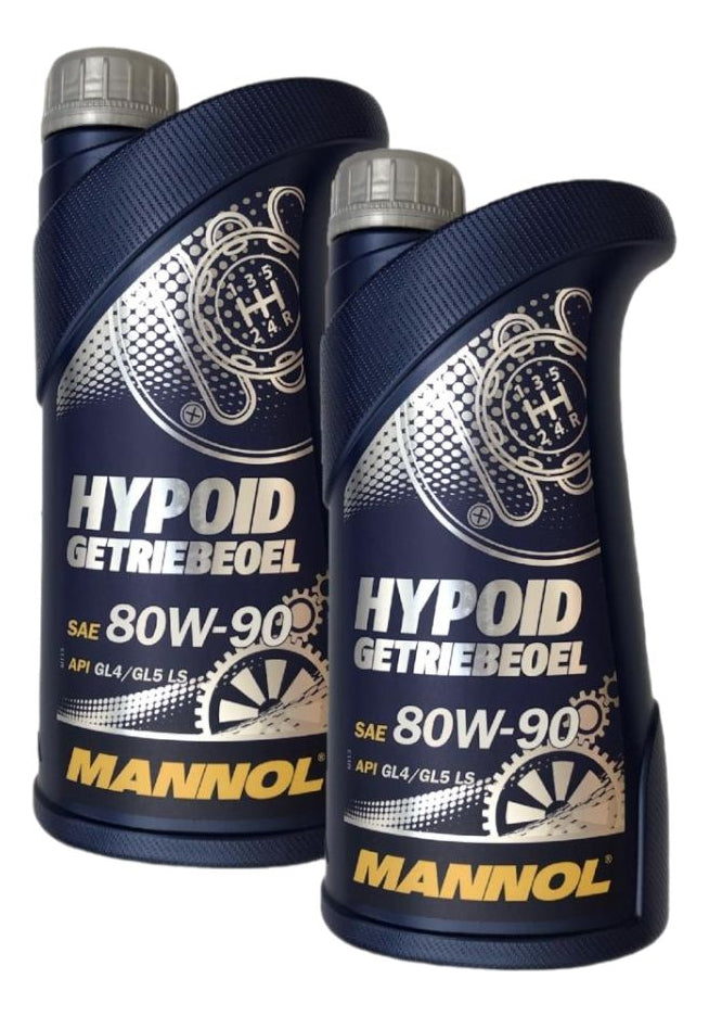 Aceite Hypoid 80w90 Gl-4 / Gl-5 Ls Marca Mannol 2lts