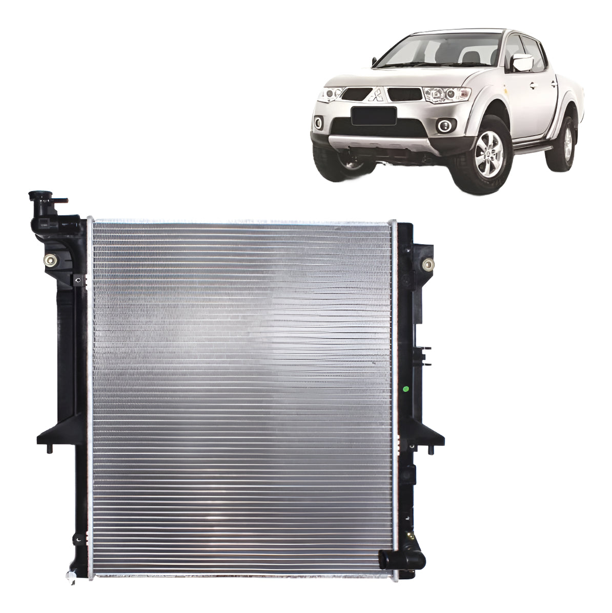 Radiador Motor Mitsubishi L200 2.5 Año 2015