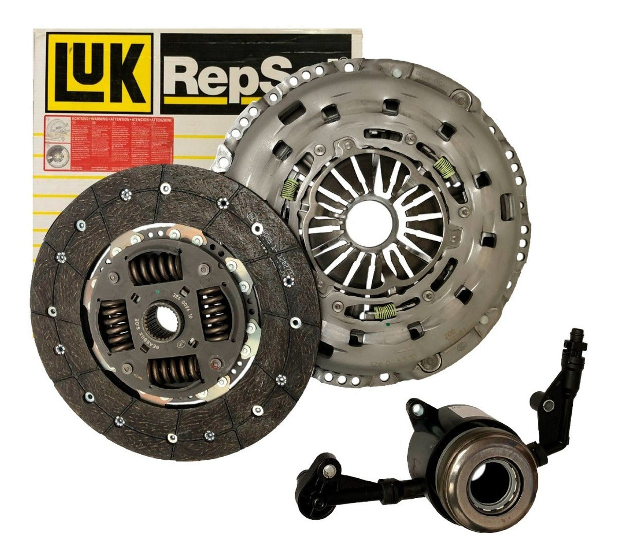 Kit De Embrague Volkswagen Crafter 2.0 Tdi Marca Luk 3 Pzas