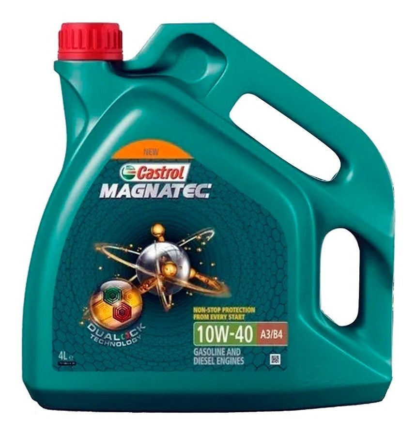 Aceite Magnatec 10w40 Marca Castrol 4lts