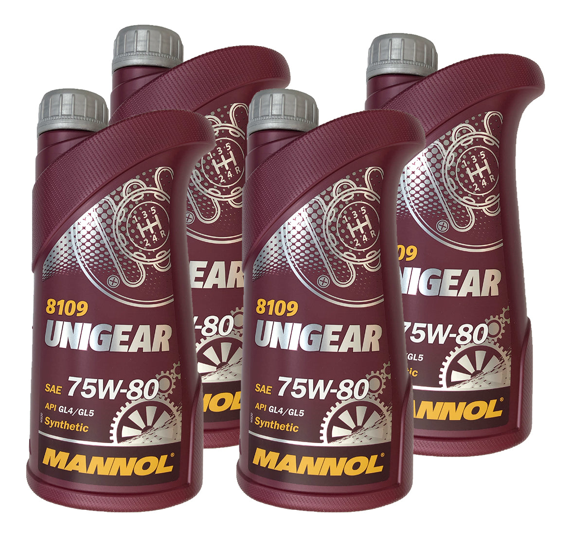 Aceite Unigear 75w80 Gl-4/gl-5 Ls Marca Mannol 4lts
