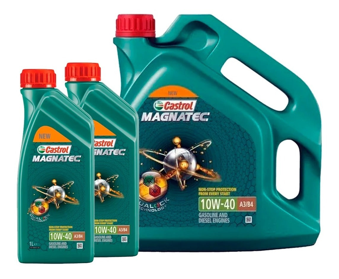 Aceite Para Motor Castrol Sintético Magnatec 10w-40 X 6l
