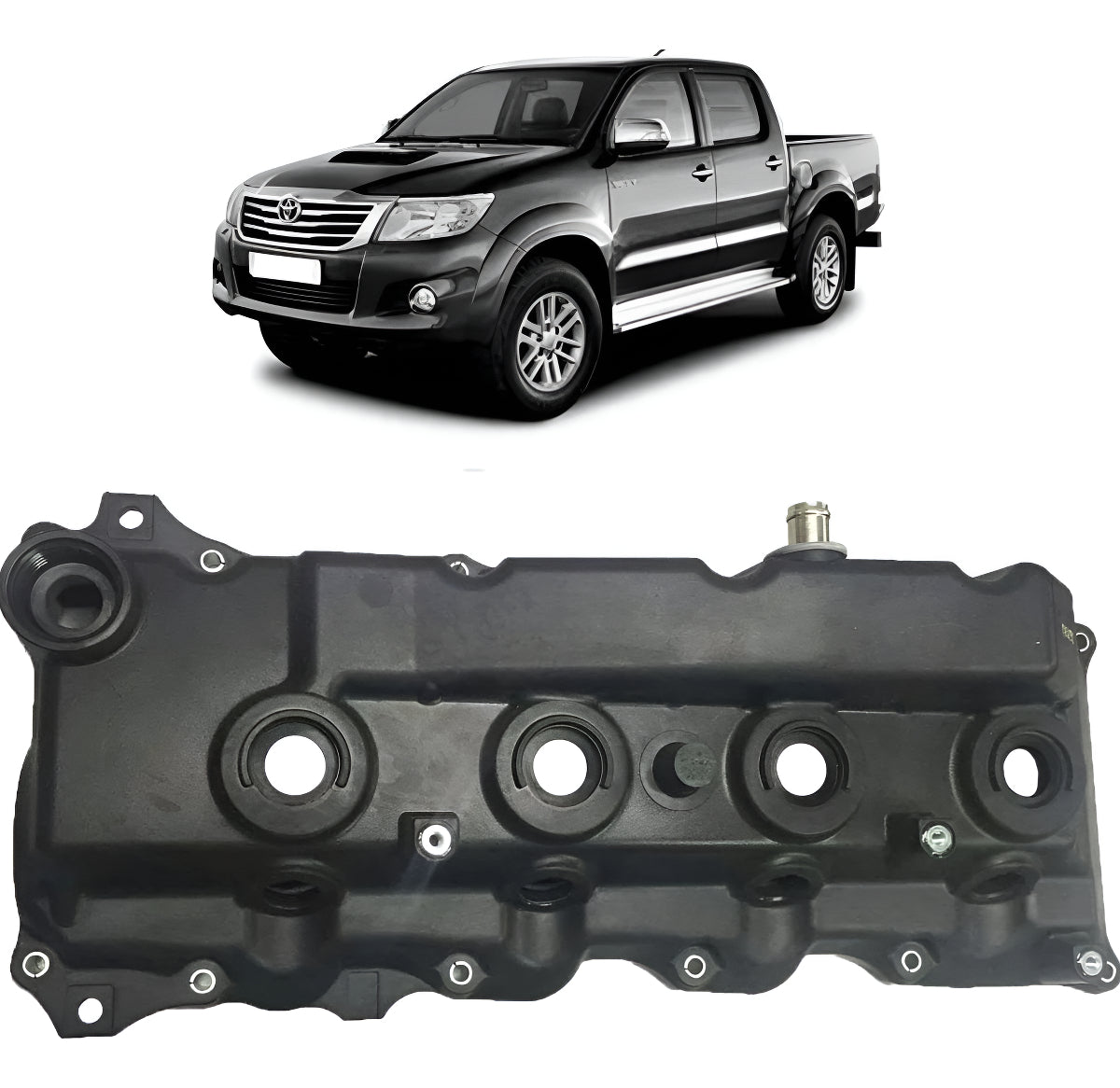 Tapa Valvula Toyota Hilux2.5 2kd Año 2005