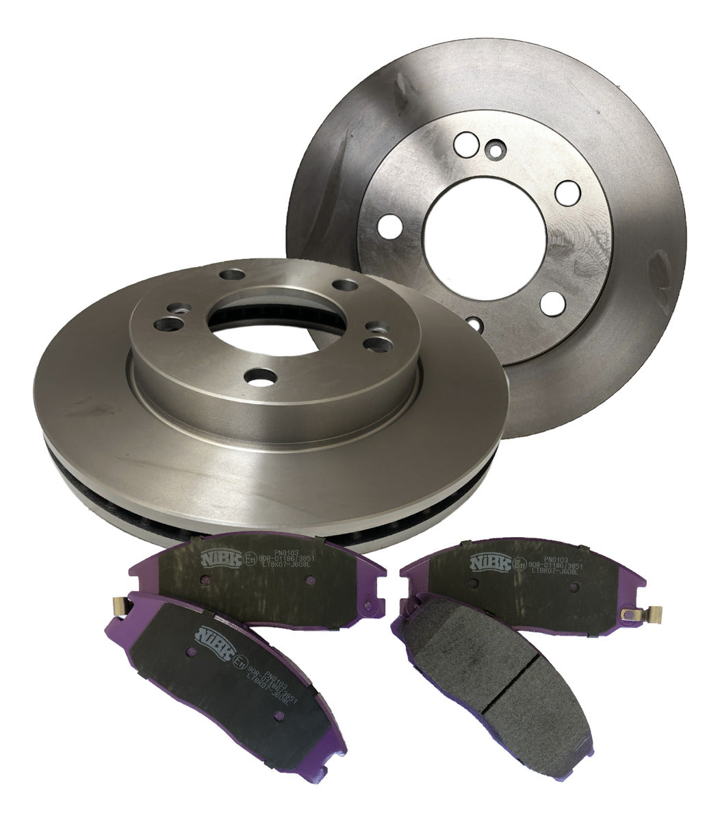 Discos + Pastillas Freno Delanteras Ssangyong New Actyon 2.2