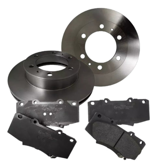 Discos + Pastillas Freno Delanteras Toyota Hilux 2.5 2015