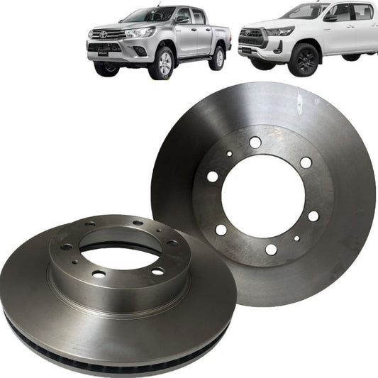 Discos Freno Delanteros Toyota Hilux 2.4 Año 2023 Power Brak