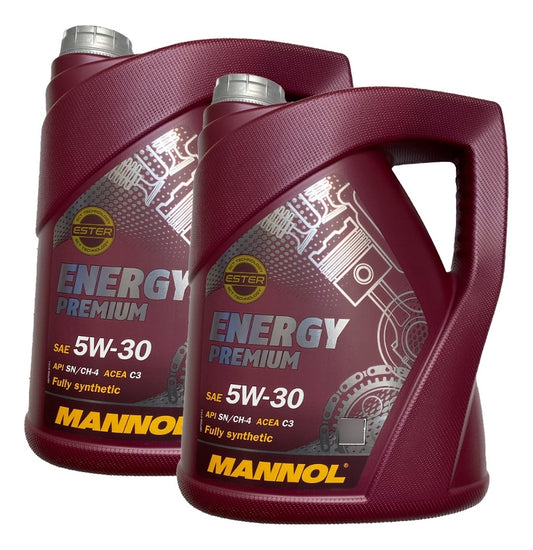 Aceite Sintetico Energy Premium 5w30 Marca Mannol 8 L T S