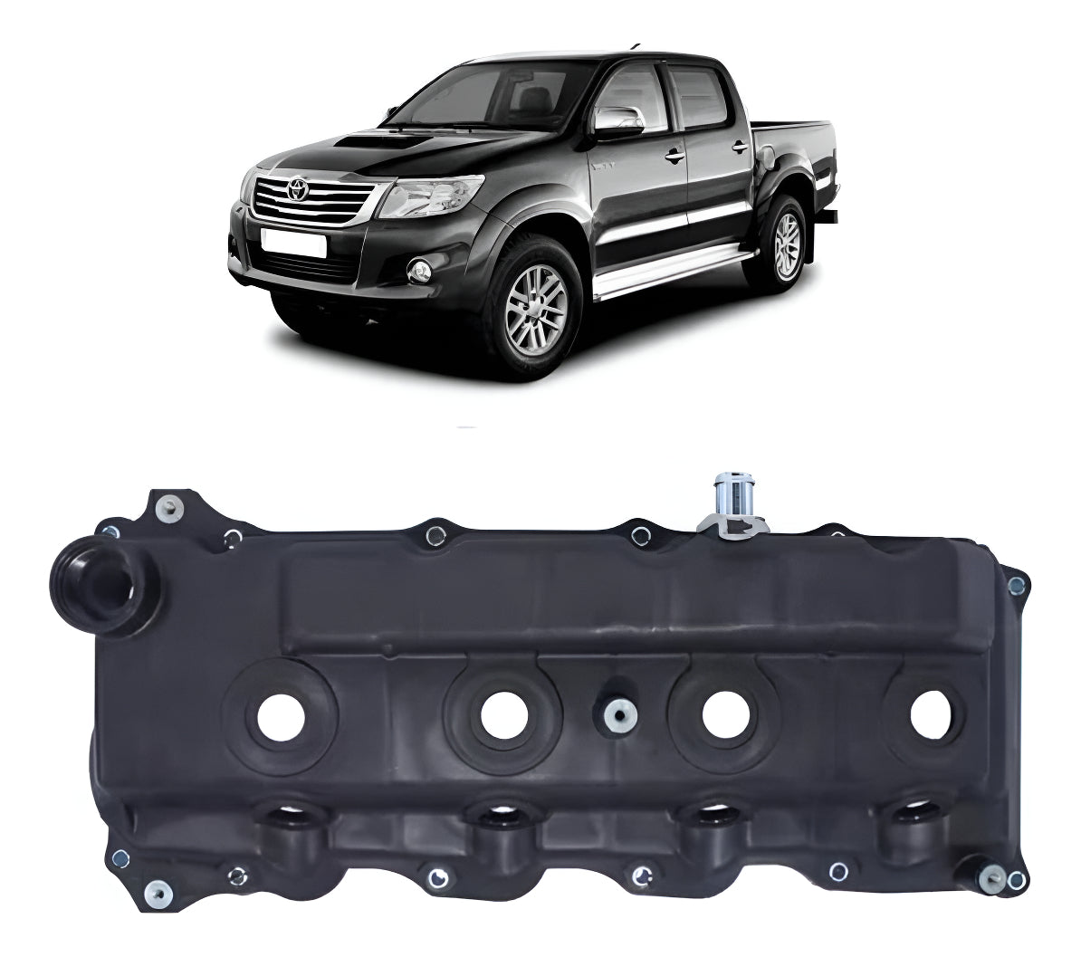Tapa Valvula Para Toyota Hilux 2.5 2kd  2012 -2015