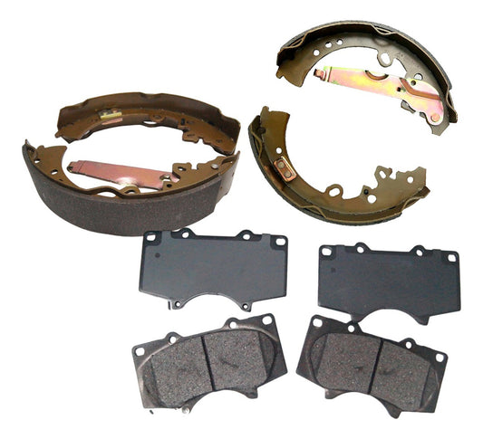 Balatas + Pastillas De Freno Toyota Hilux 3.0 2009-2015
