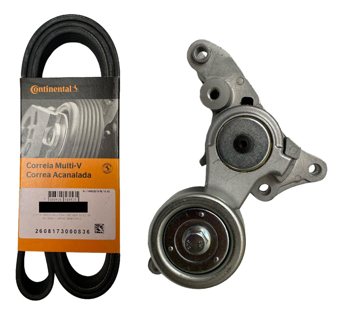 Tensor + Correa D Accesorios Para Toyota Hilux2.5/ 3.0 2015