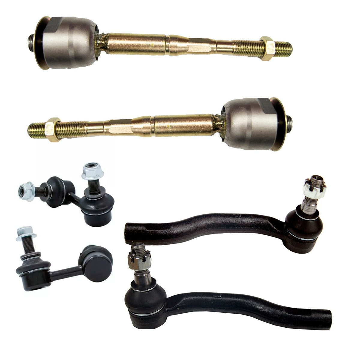 Kit Terminales + Bieletas + Axiales Nissan Navara 2.5 2009