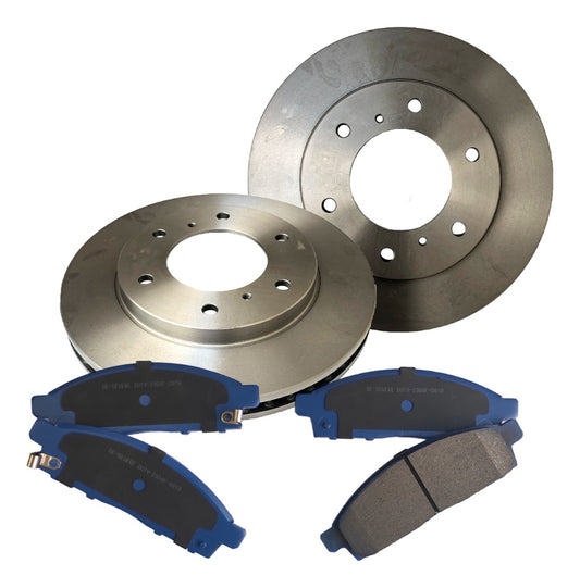 Discos + Pastillas De Freno Delantera New L200 2.4 2016-2022