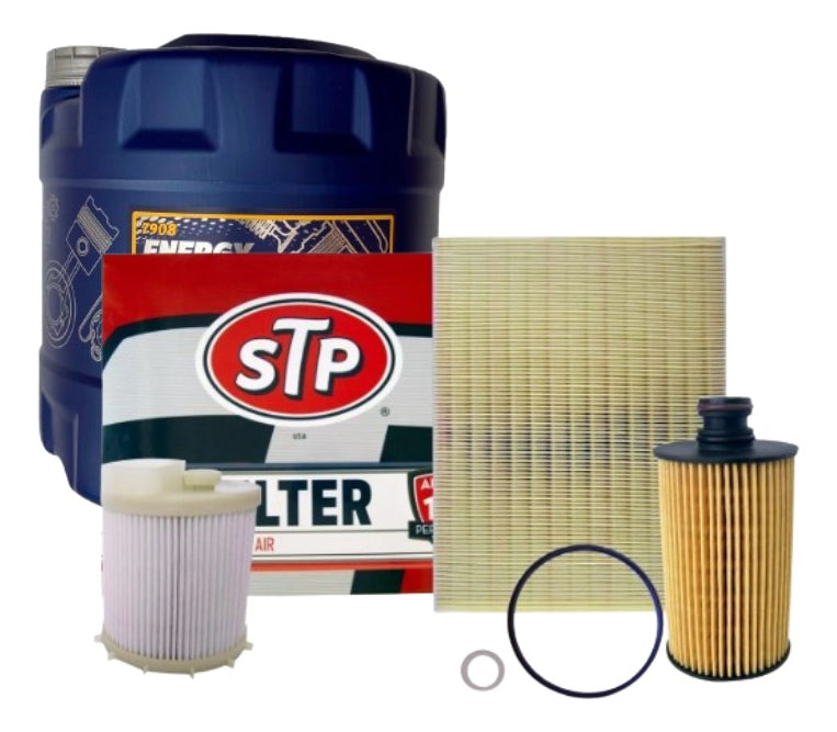 Kit 3 Filtros + Aceite 7l Para Ssangyong Actyon 2.0 Año 2016