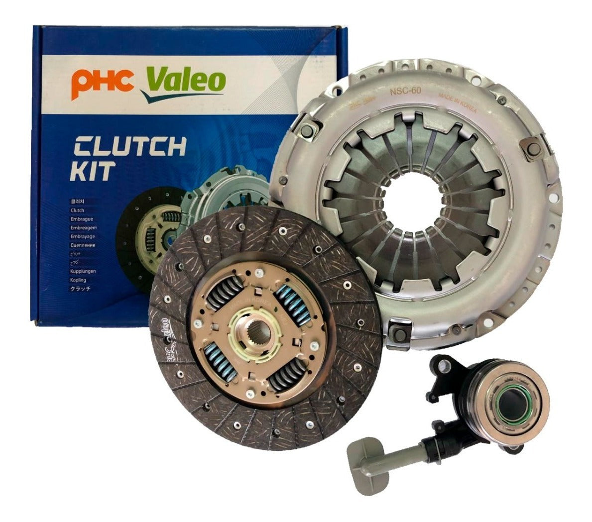 Kit De Embrague Nissan March 1.6 2012-2018  Marca Valeo