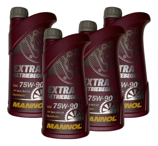 Aceite Extra 75w90 Gl-4 / Gl-5 Ls Marca Mannol 4lts