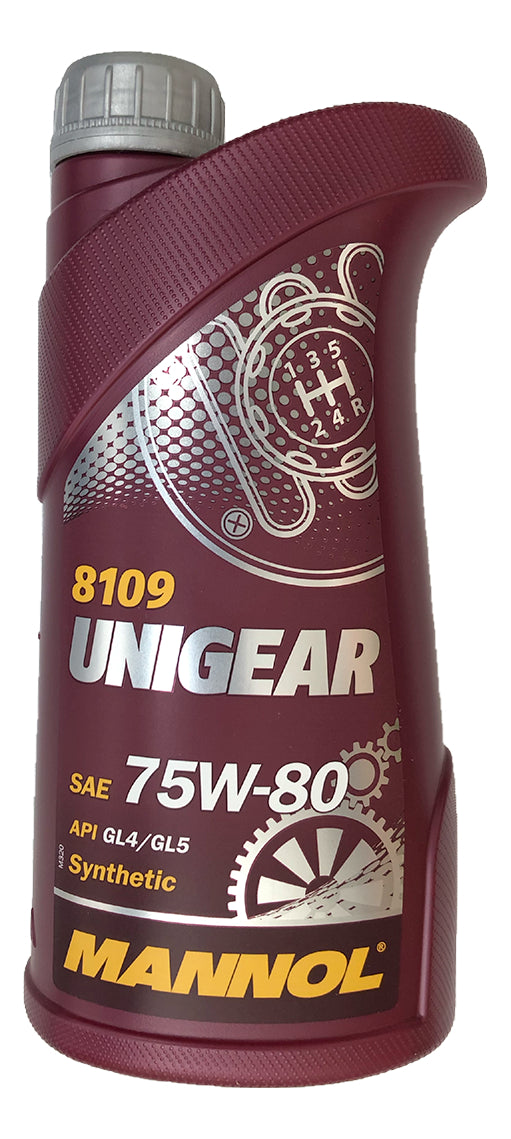 Aceite Unigear 75w80 Gl-4/gl-5 Ls Marca Mannol 1lts