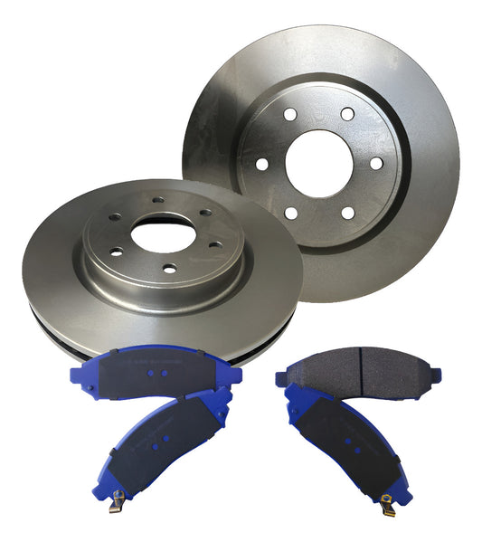 Discos + Pastillas De Freno Nissan Navara 2.5 2007-2016