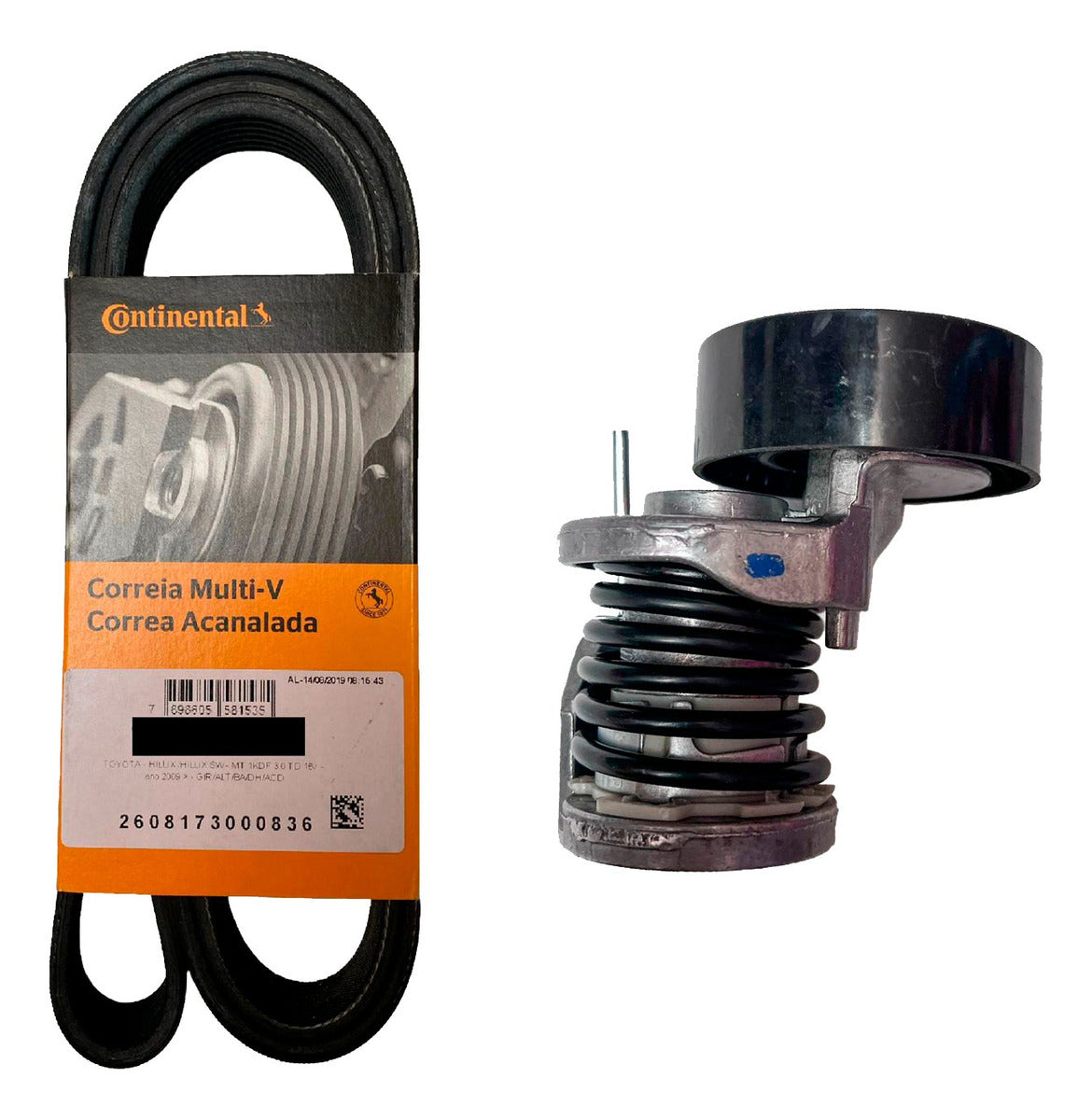 Tensor + Correa D Accesorios Volkswagen Amarok 2.0 2010-2019