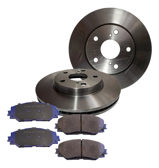 Discos + Pastillas Frenos Delantero Toyota Rav4 2.4 Año 2012