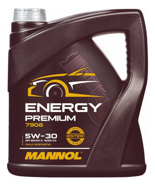 Aceite sintético Mannol Energy Premium 5W-30 DPF para auto camioneta de 1 unidad x 4L