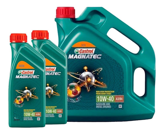 Aceite Para Motor Castrol Sintético Magnatec 10w-40 X 6l