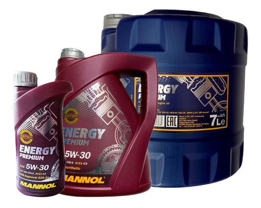 Aceite Sintetico Energy Premium 5w30 Marca Mannol 8 L T S