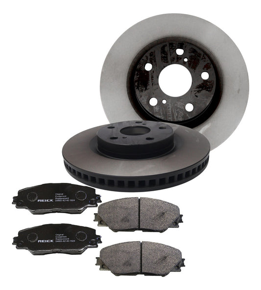 Discos + Pastillas Freno Delantera Toyota Rav4 2.5 2012-2018