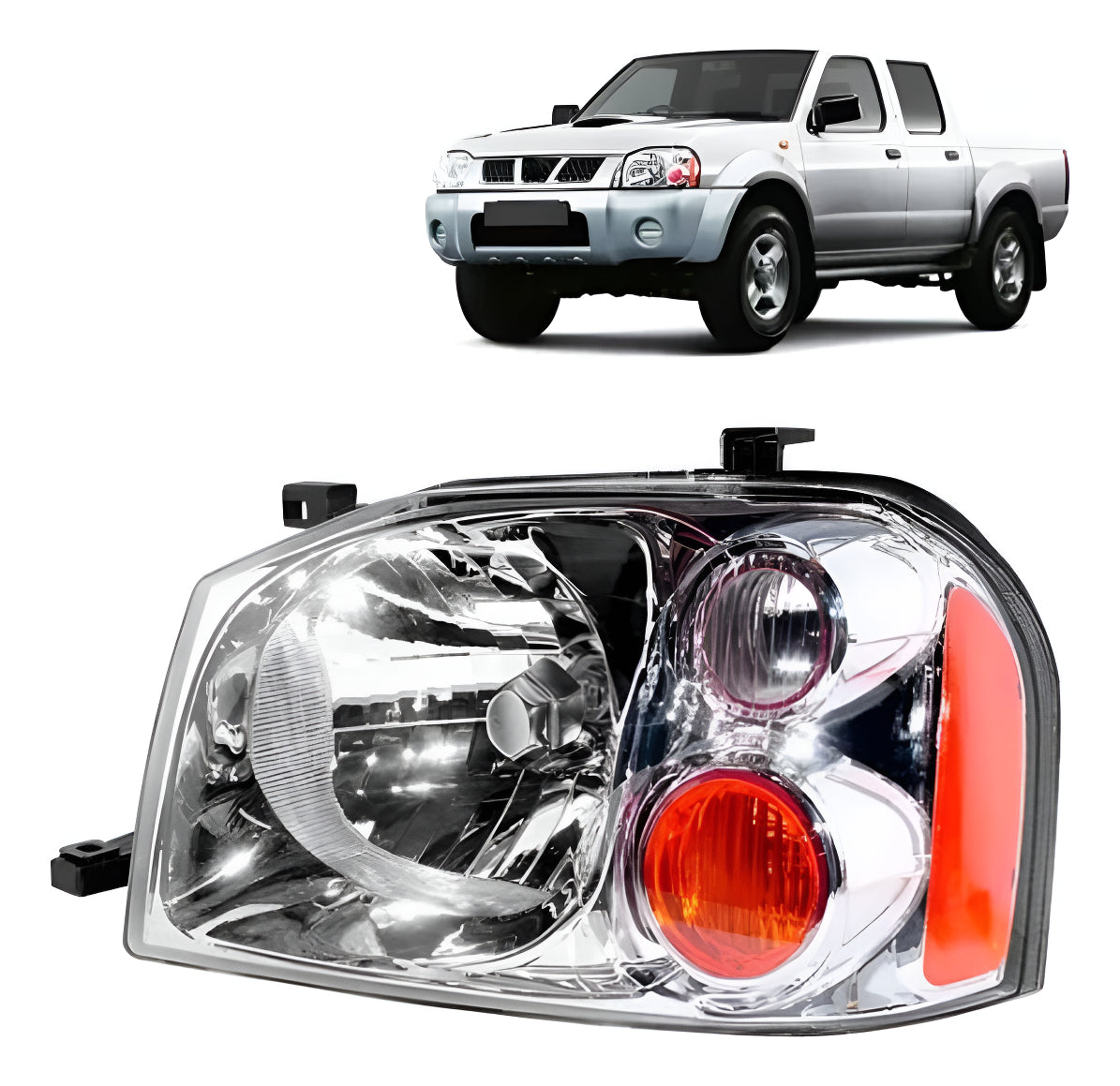 Optico Derecho Terrano D22x2.5 2009-2015