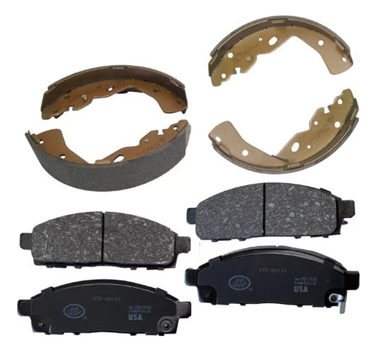 Kit Frenos Balatas + Pastillas Mitsubishi L200 2.5 Año 2009