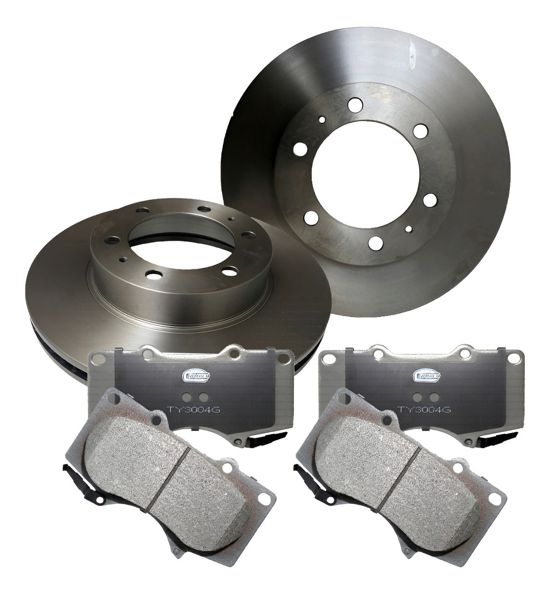 Discos + Pastilla Freno Delantero Toyota Hilux 3.0 2009-2015