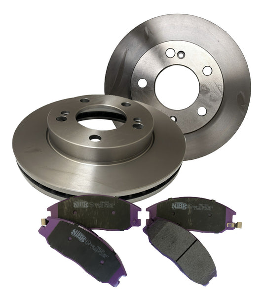 Discos + Pastillas Freno Delanteras Ssangyong New Actyon 2.2