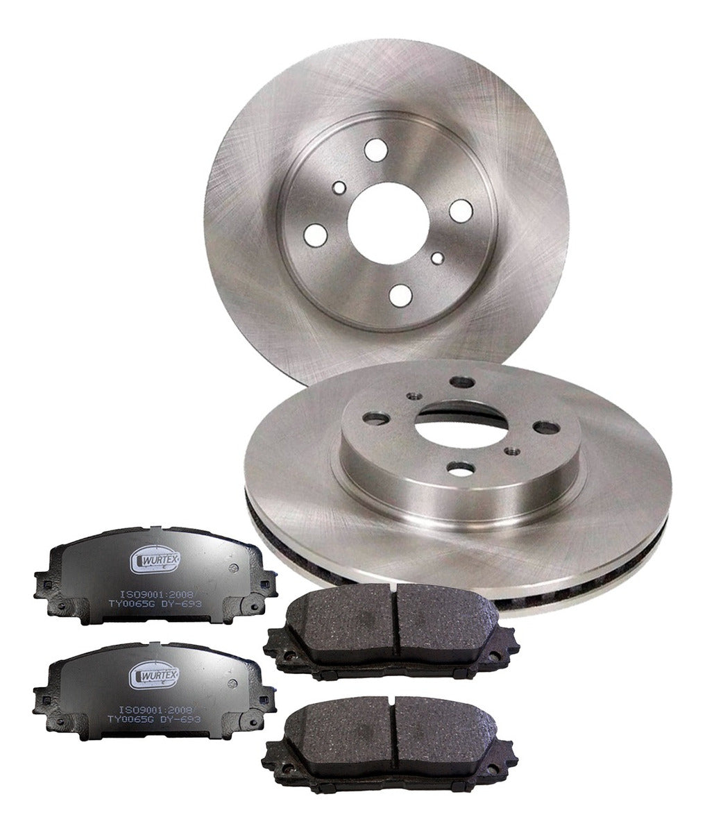 Discos + Pastillas Frenos Delanteros Toyota Yaris 1.5 2008