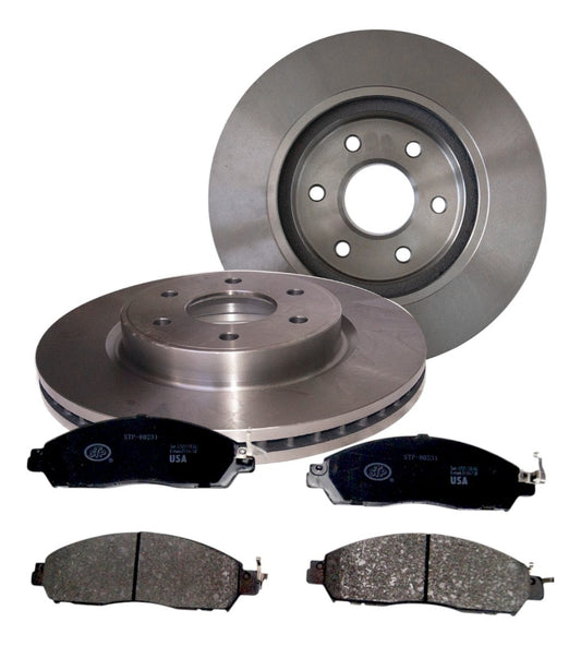 Discos + Pastillas De Freno Para Nissan Navara 2.5 Die 2013