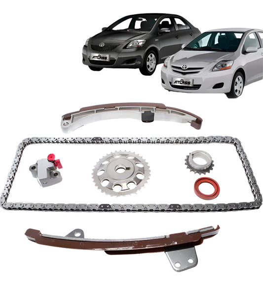 Kit De Distribucion Toyota Yaris 1.5 Ncp150 2014-2017  7 Pza
