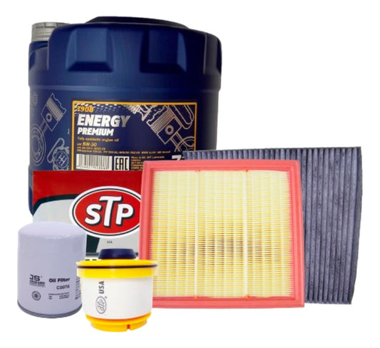 Kit 4 Filtros + Aceite 7l Chevrolet New Dmax 2.5 Año 2017