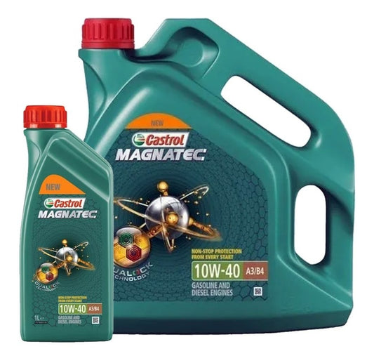 Aceite Para Motor Castrol Sintético Magnatec 10w-40 X 5l