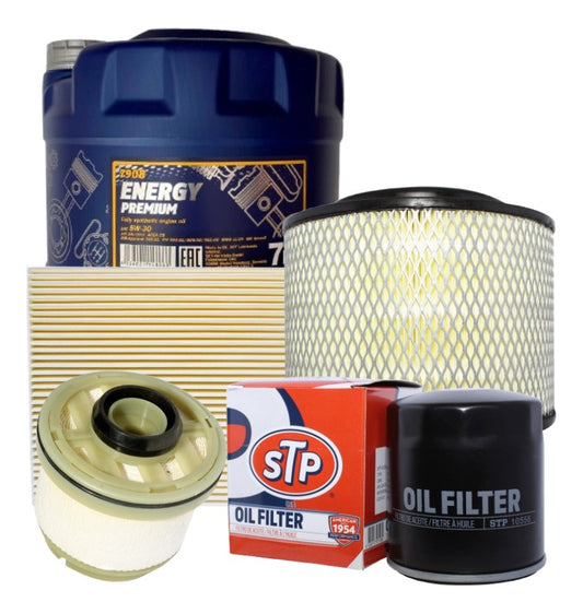 Kit Filtros + Aceite Bidon 8l Toyota Hilux 3.0 Año 2015