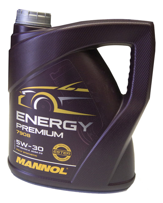 Aceite Sintetico Energy Premium 5w30 Marca Mannol 5 L T S