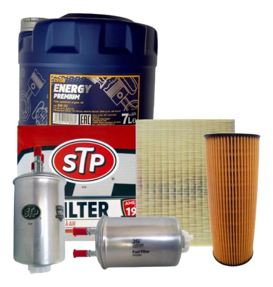 Kit 4 Filtros + Aceite 7l Para Ssangyong Actyon 2.0 Año 2007