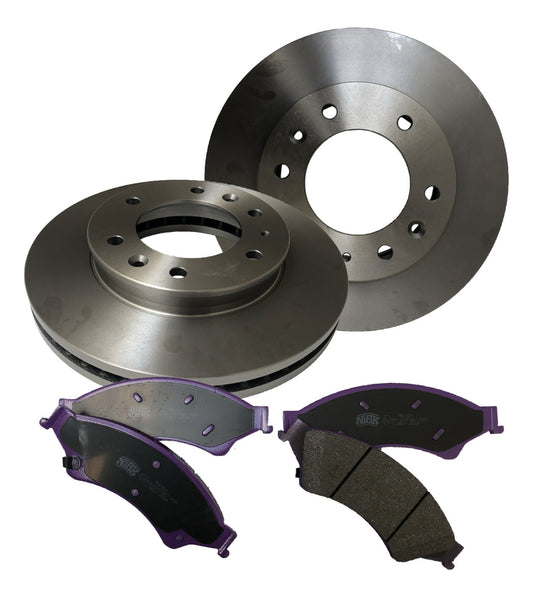 Discos + Pastillas Freno Delantera Mazda Bt50 2.2 2011-2023