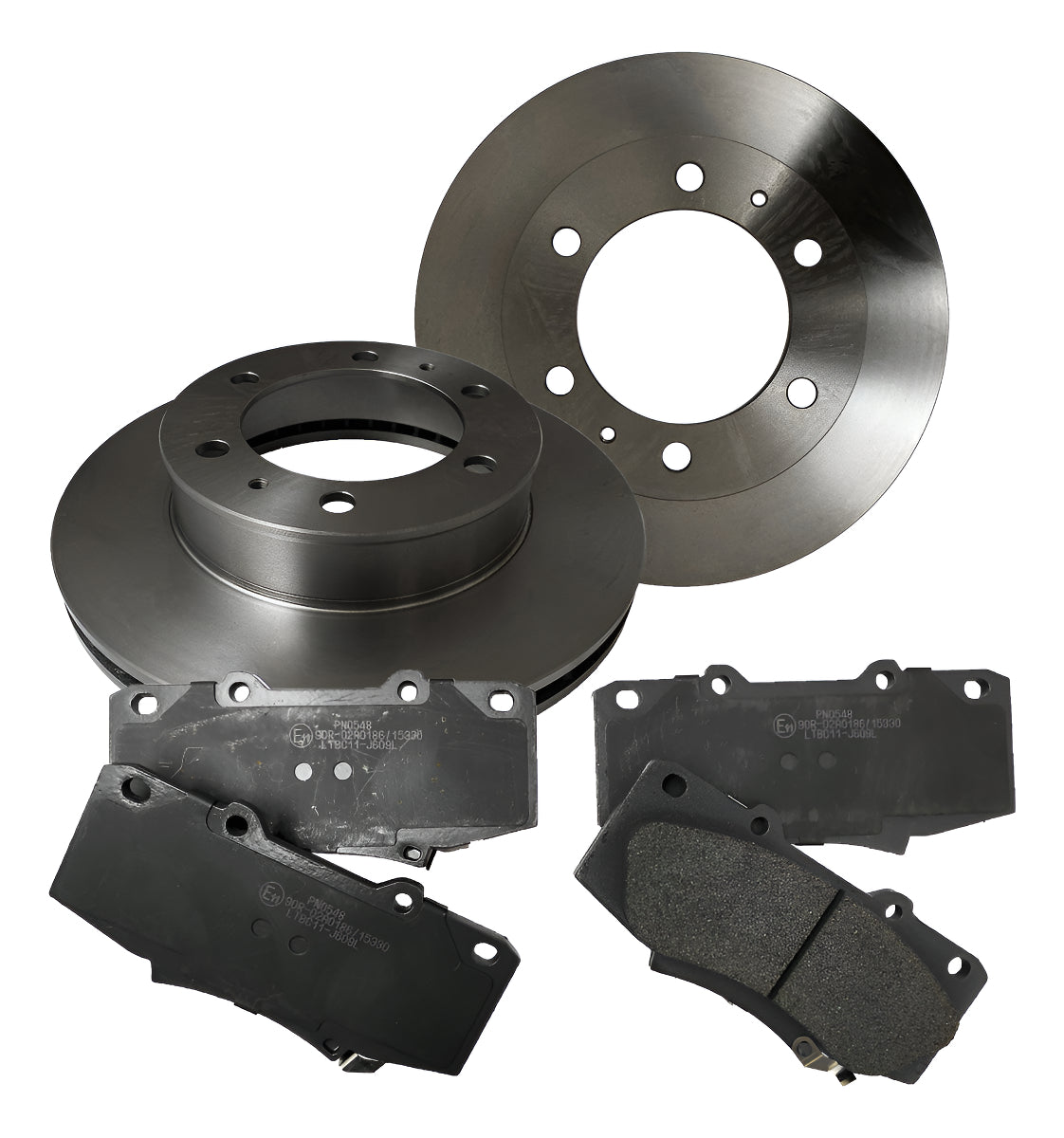Discos + Pastillas Frenos Delanteros Toyota Hilux 2.5  2014