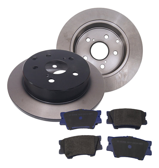 Discos + Pastillas  Frenos Traseros Toyota Rav4 2.0 Año 2012