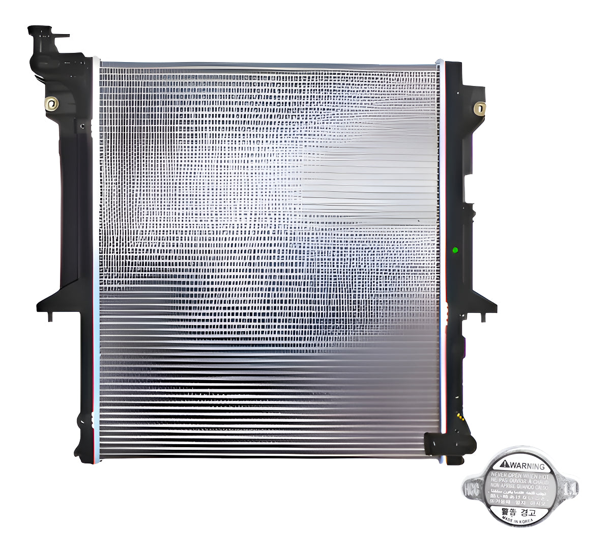 Radiador De Motor + Tapa Mitsubishi L200 2.5 2007-2015