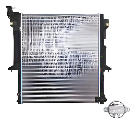 Radiador De Motor + Tapa Mitsubishi L200 2.5 2007-2015