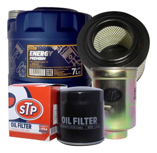 Kit Filtros + Aceite Bidon 8l Ford Ranger 2.5 Thai Año 2011